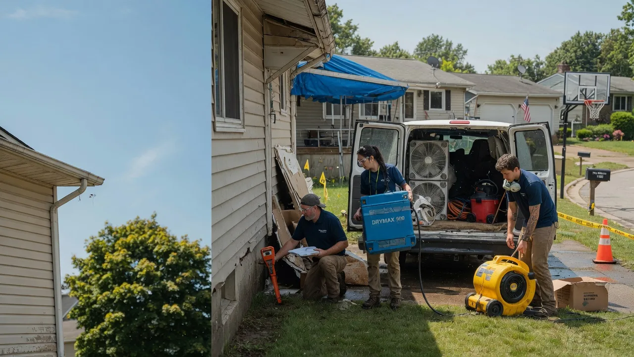 Ceiling Leak Cleanup in Hewett, WV near me