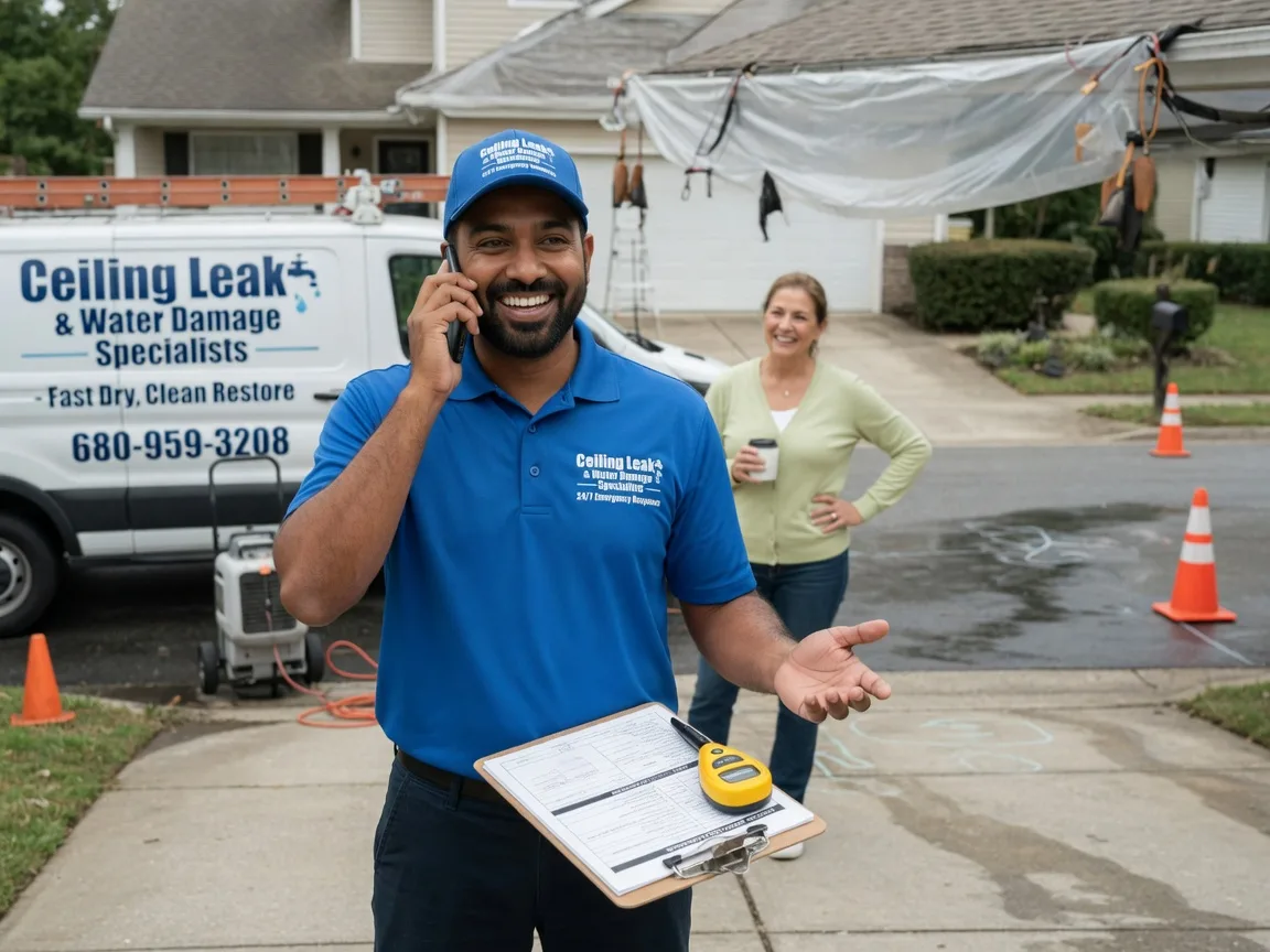 Ceiling Leak Cleanup Hewett, WV FAQs